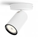Foco de metal blanco GU10 5,5W Pongee Philips