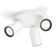 Plafón de 3 focos blanco GU10 5,5W Pongee Philips
