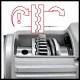 Martillo perforador con maletín Einhell TC-RH 800 4F 800W