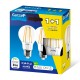 Bombilla estándar LED filamento E27 7W 806lm 5000K Pack 1+1 Garza