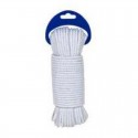 Cuerda de algodón trenzado blanco 4,5mm 15m