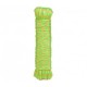Cuerda de poliéster trenzada con alma verde 4mm 15m