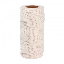 Hilo de algodón natural cableado 55gr 70m