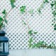 Celosía fija de PVC 1x2m 18mm blanca