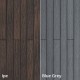 Tarima de exterior encapsulada Twin Ipe/Blue Grey 2200x140x22mm M2