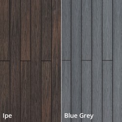 Tarima de exterior encapsulada Twin Ipe/Blue Grey 2200x140x22mm M2