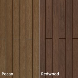 Tarima de exterior encapsulada Twin Pecan/Redwood 2200x140x22mm M2