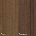 Tarima de exterior encapsulada Twin Pecan/Redwood 2200x140x22mm M2