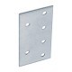 Platina de unión recta ligera 75x40x2xmm