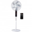 Ventilador de pie DC 43cm 30w blanco
