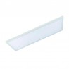 Pantalla LED rectangular blanca 6000K 40W 60x30cm