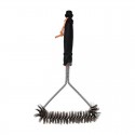 Cepillo de alambre de acero trenzado 16x31cm para limpiar barbacoa