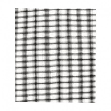 Parrilla rectangular de acero 42x36cm para barbacoa