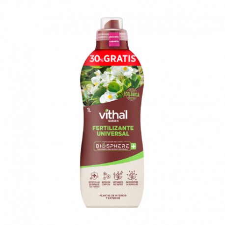 Fertilizante universal biosphere plus 1,3L Vithal