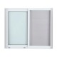 Mosquitera corredera de aluminio para ventana 70x130cm