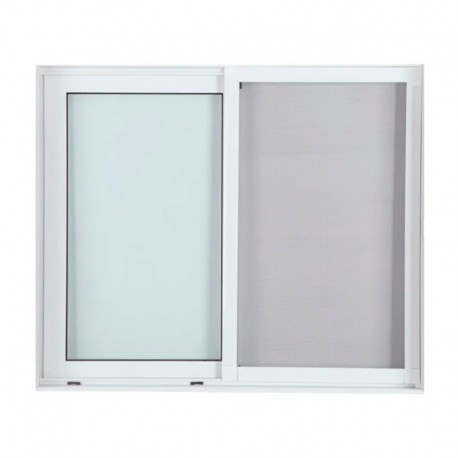 Mosquitera corredera de aluminio para ventana 70x130cm