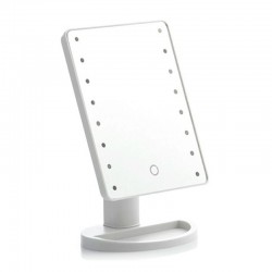 Espejo LED táctil de sobremesa 17x12x27cm