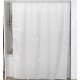 Cortina de poliéster blanca para baño 180x200cm