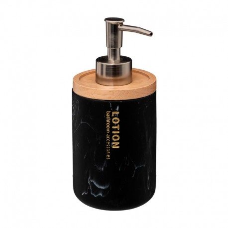 Dosificador de poliresina negro 270ml Lea
