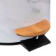 Cubo de metal efecto mármol blanco 3 litros para baño Bin Lea