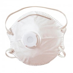 Mascarilla antipolvo FFP2 con válvula de exhalación