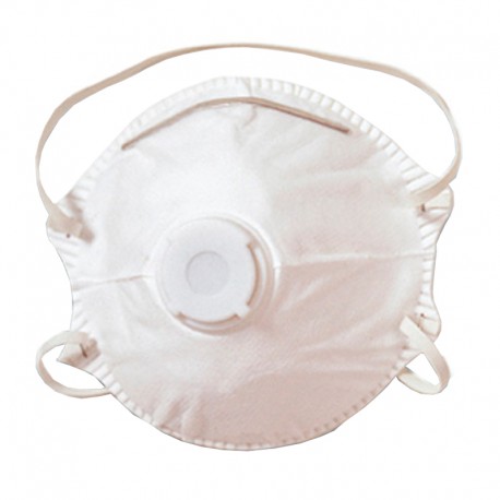 Mascarilla antipolvo FFP2 con válvula de exhalación