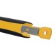 Rascador de vidrio 3 cuchillas 100mm con mango engomado