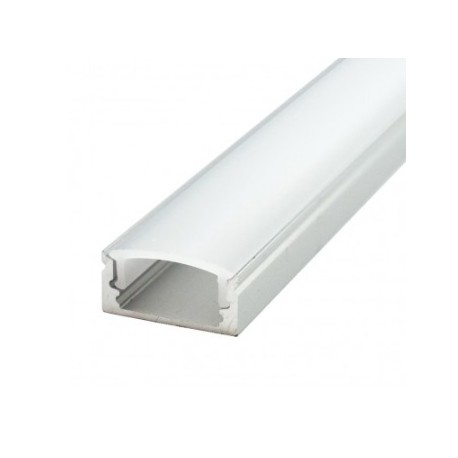 PERFIL SUPERFICIE TIRA LED 17.5X7MM 2Mª