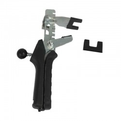 Alicate metálico profesional con sistema de nivelación 70x23mm