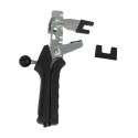 Alicate metálico profesional con sistema de nivelación 70x23mm
