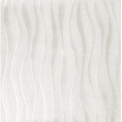 MANTEL 140CM. CONFORTLINE ONDAS BLANCO