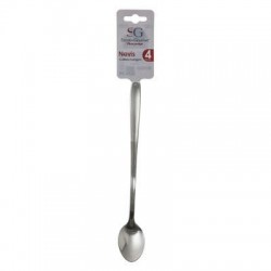 SET 4 CUCHARAS LARGAS INOX