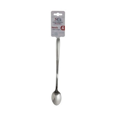 SET 4 CUCHARAS LARGAS INOX