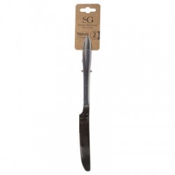 SET 2 CUCHILLOS INOX