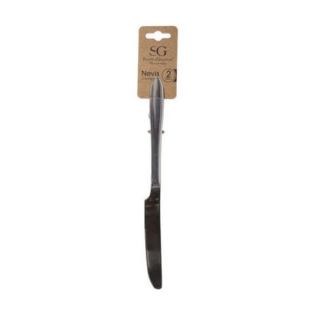 SET 2 CUCHILLOS INOX