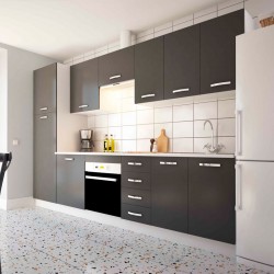 Cocina en kit Meka gris paris 300cm