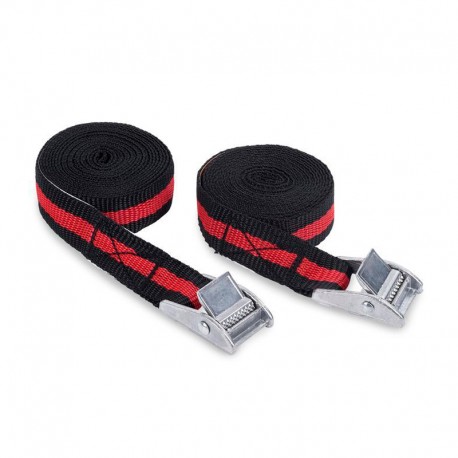 Correas de trinquete 25mm 2,5m 100kg 2uds.