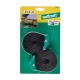 Tensores de cinta con clip elástico 4m 120kg 2uds. Wolfcraft