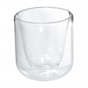 Vaso de doble cristal transparente 200ml