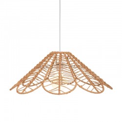 Lámpara de techo colgante natural E27 40W Folk