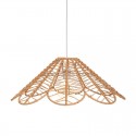 Lámpara de techo colgante natural E27 40W Folk