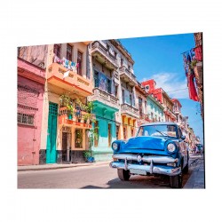 Cuadro alto brillo Cuba 120x80cm