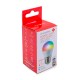 Bombilla esférica LED Smart WiFi E27 5W 470lm CCT RGB