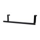 Colgador barra de metal negra para puerta 25-40cm
