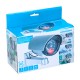 Cámara de seguridad ficticia con luz LED 2xAA 17x8x11cm