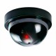 Cámara de seguridad ficticia con luz LED parpadeante 11,7x7cm