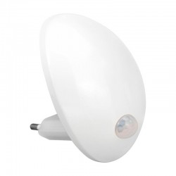 Luz de noche LED con doble sensor crepuscular/movimiento 1,4W 3lm 4000K
