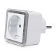 Luz de noche LED con sensor y enchufe 0,5W