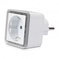 Luz de noche LED con sensor y enchufe 0,5W