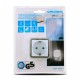 Luz de noche LED con sensor y enchufe 0,5W